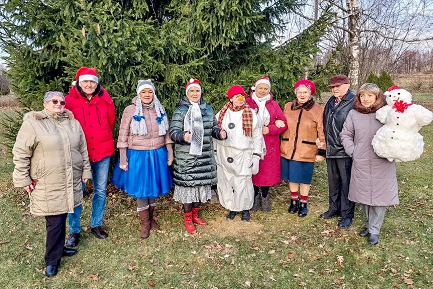 Limbažu pagasta «Dārzniekos» norisinājās sniegavīru karnevāls