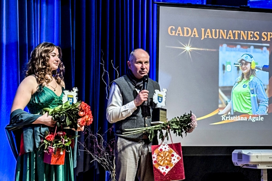 Kristiāna Agule – “Gada jaunatnes sportiste” (Zemgale)