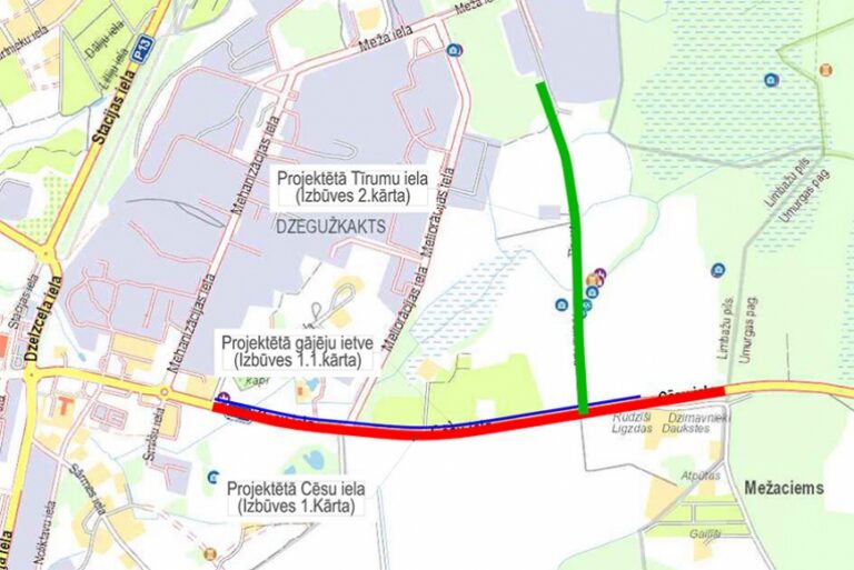 Viss gatavs, lai sāktu Cēsu un Tīrumu ielas pārbūvi Limbažos
