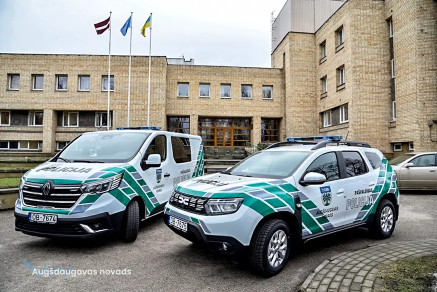Augšdaugavas novada pašvaldības policija saņēma jaunu operatīvo transportu (Latgale)