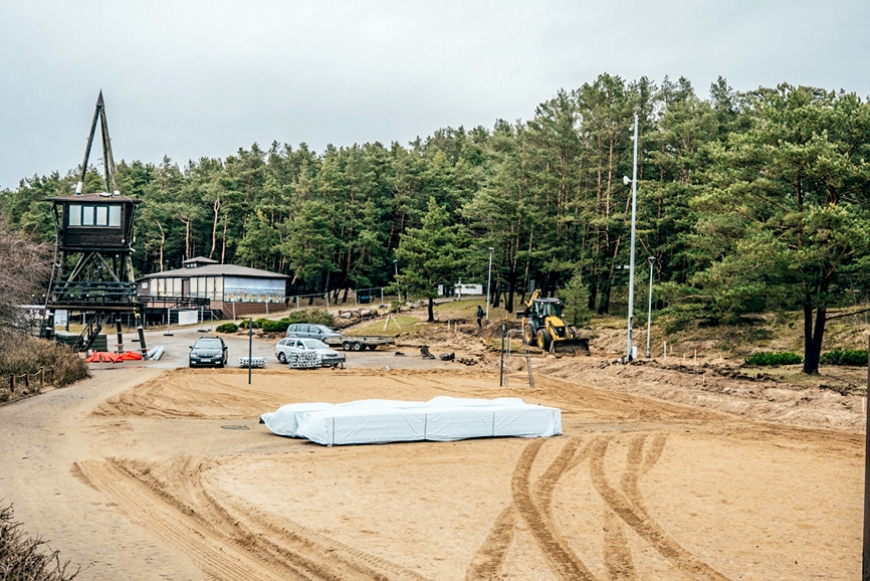 Saulkrastos labiekārto Jūras parku (Vidzeme)