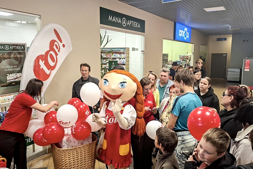 «top!» Limbažos rīko dzimšanas dienas ballīti