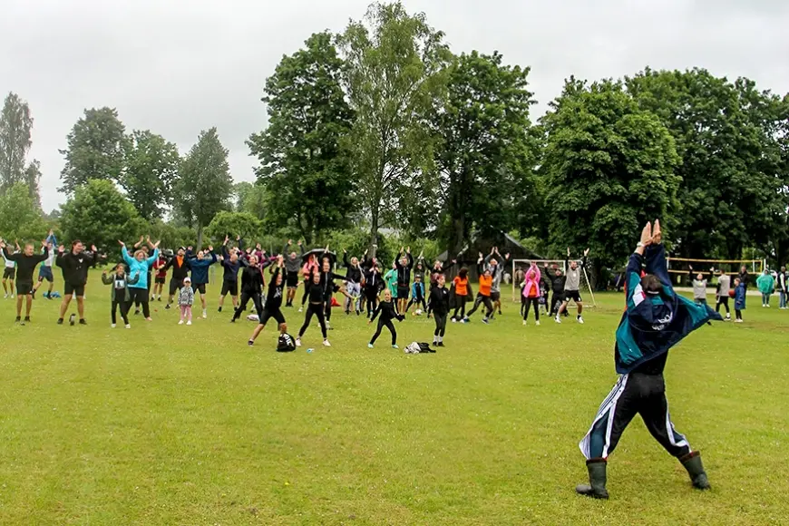 Alojā pilsētas svētki sportiskā gaisotnē