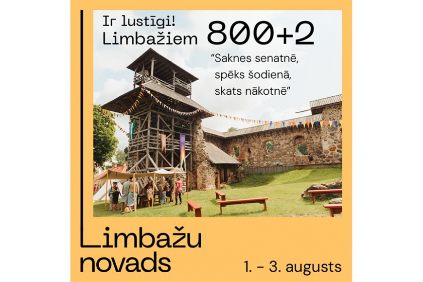 Limbažu pilsētas svētkos varēs iedvesmoties un piedzīvot