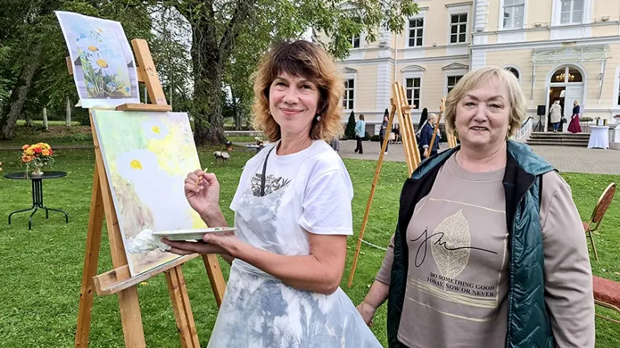 Ziedi, māksla un dvēseles pieskāriens Igates pilī