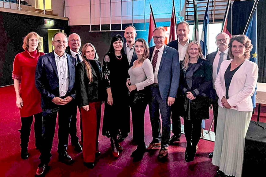 Limbažu pašvaldības delegācija viesojas draugu pilsētā Anklamā