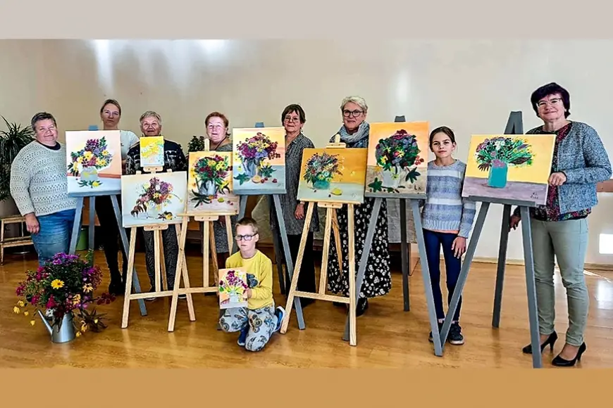 Rudens ziedi Brīvzemnieku pagastā
