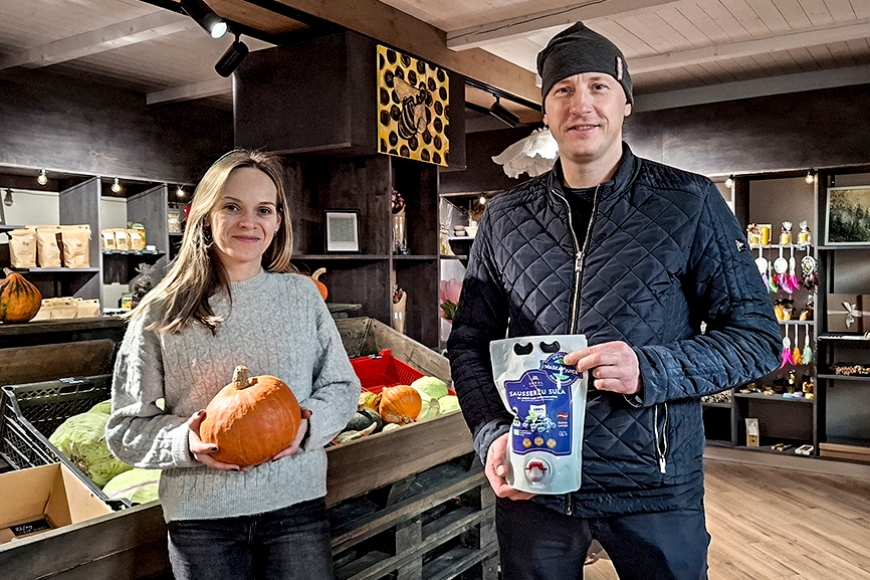Limbažos durvis ver vietējās produkcijas veikals «Radīts Limbažu novadā»