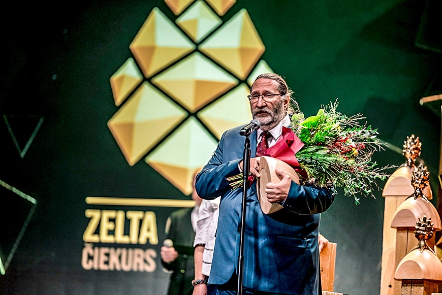 – Ir liels gods saņemt nozares augstāko apbalvojumu,