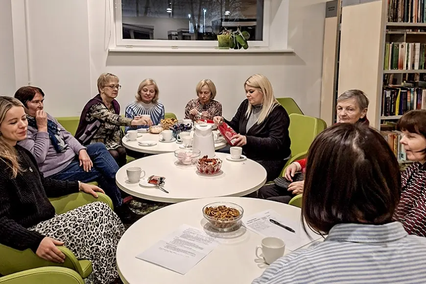 Limbažu Grāmatu kluba tikšanās – iedvesmojošs gada sākums