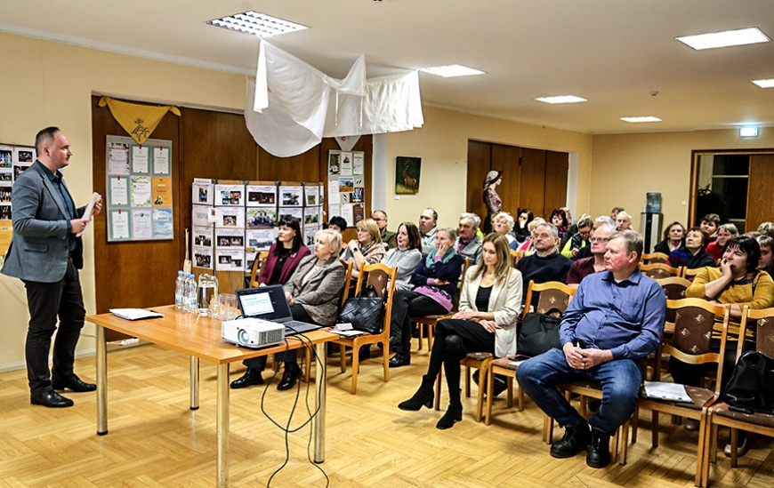 Viļķenē pašvaldības tikšanās ar iedzīvotājiem bija labi apmeklēta