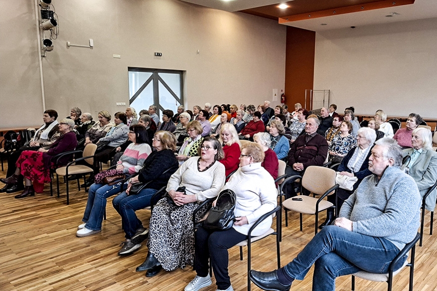 Limbažu pensionāru biedrība sanāk uz kārtējo sapulci