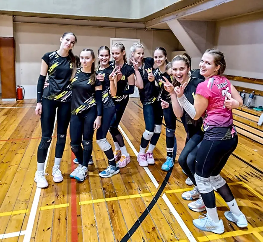 U19 volejbolistēm lielisks sniegums Latvijas Jaunatnes čempionātā