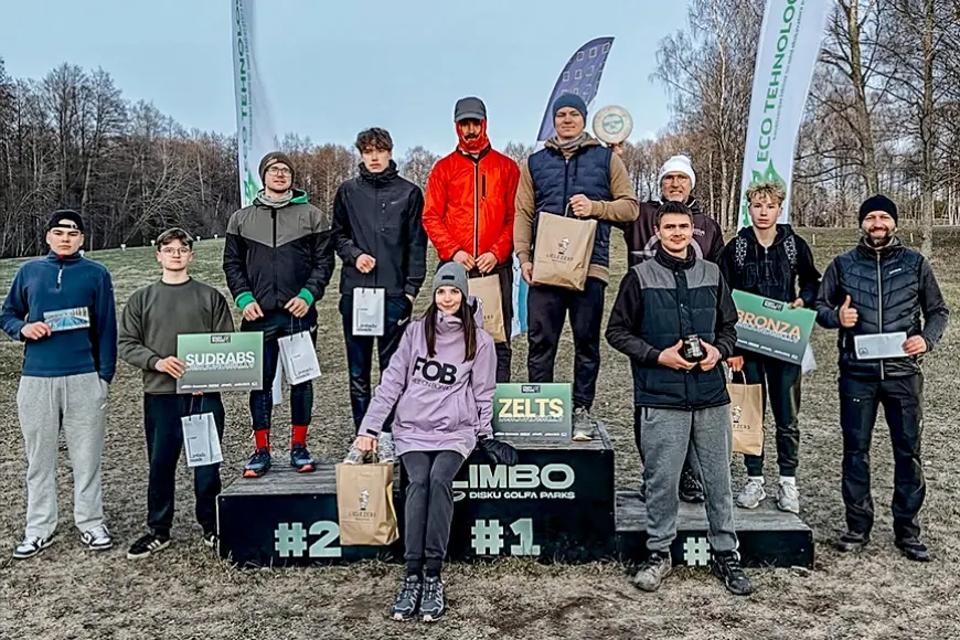 Disku golfa parks «LIMBO» atklāj trešo sezonu