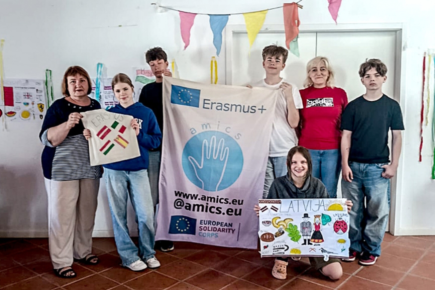 Liepupes pamatskolas septītklasnieki – «Erasmus+» aktivitātēs Spānijā