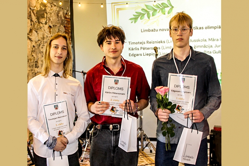 Olimpiāžu uzvarētāju svētkos «Svētupes muižā» godina izcilību un neatlaidību