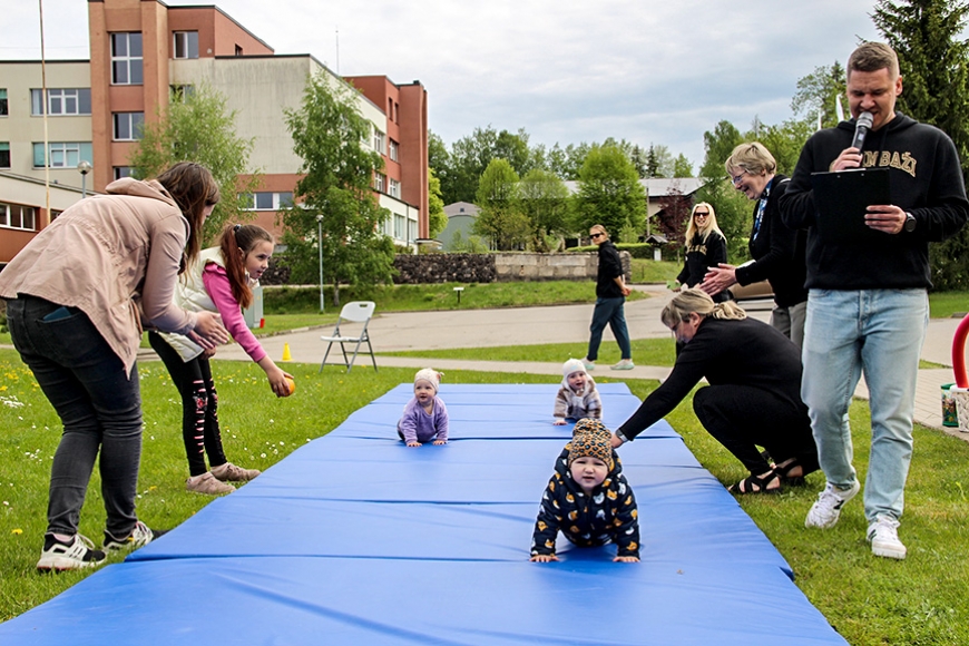 Tradicionālajā Ģimeņu sporta dienā Limbažos – jautri jaunumi