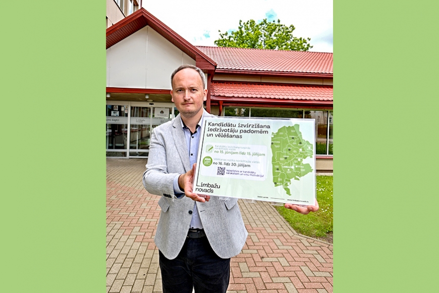 Iedzīvotāju padomes var izveidot gandrīz pusē novada teritoriju («Pilsonis. Sabiedrība. Atbildība»)