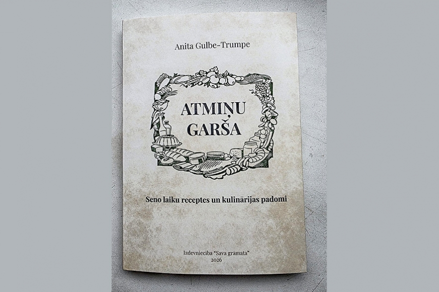 Viļķenietei tapusi grāmata «Atmiņu garša»