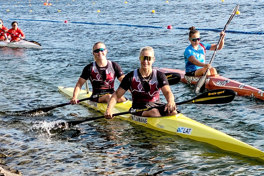 Mūsu smaiļotāji starp elites sportistiem Pasaules kausa posmā Montreālā