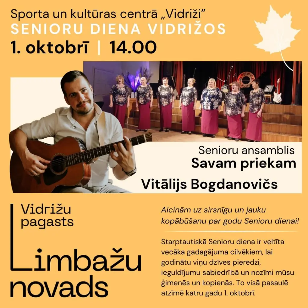 Senioru diena Vidrižos