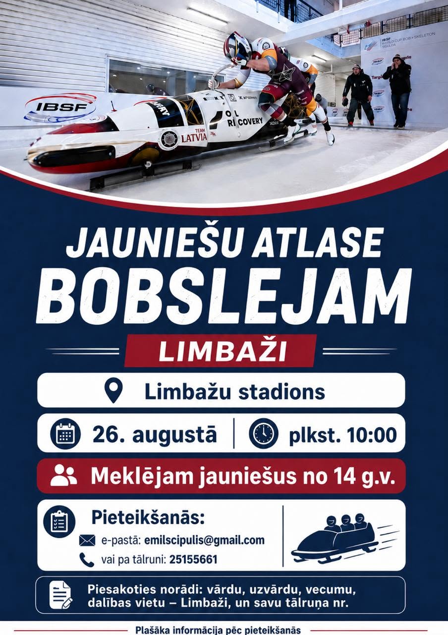 Jauniešu atlase bobslejam