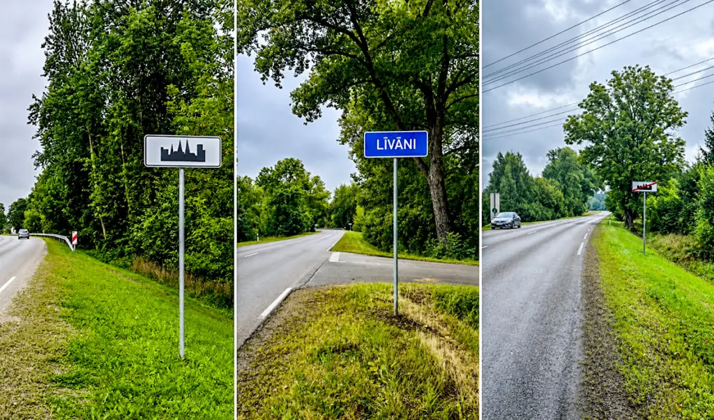 Latgale: Pārvietotas Līvānu pilsētas robežas zīmes