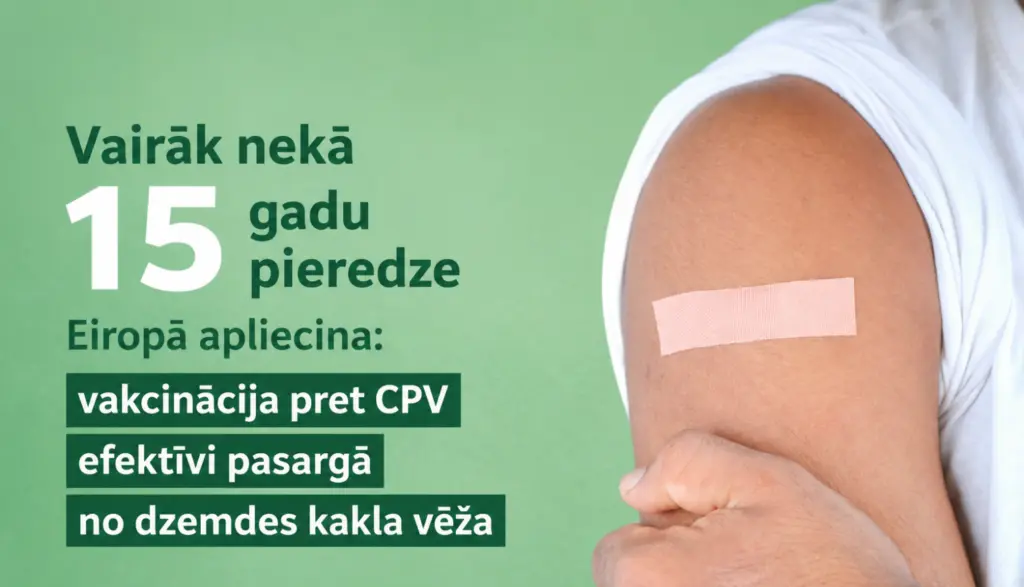 SPKC atgādina vecākiem par valsts apmaksātu vakcināciju pret CPV