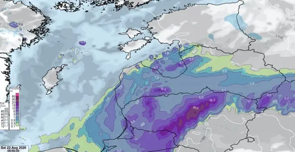 Gaidāma nokrišņiem bagāta nedēļas izskaņa