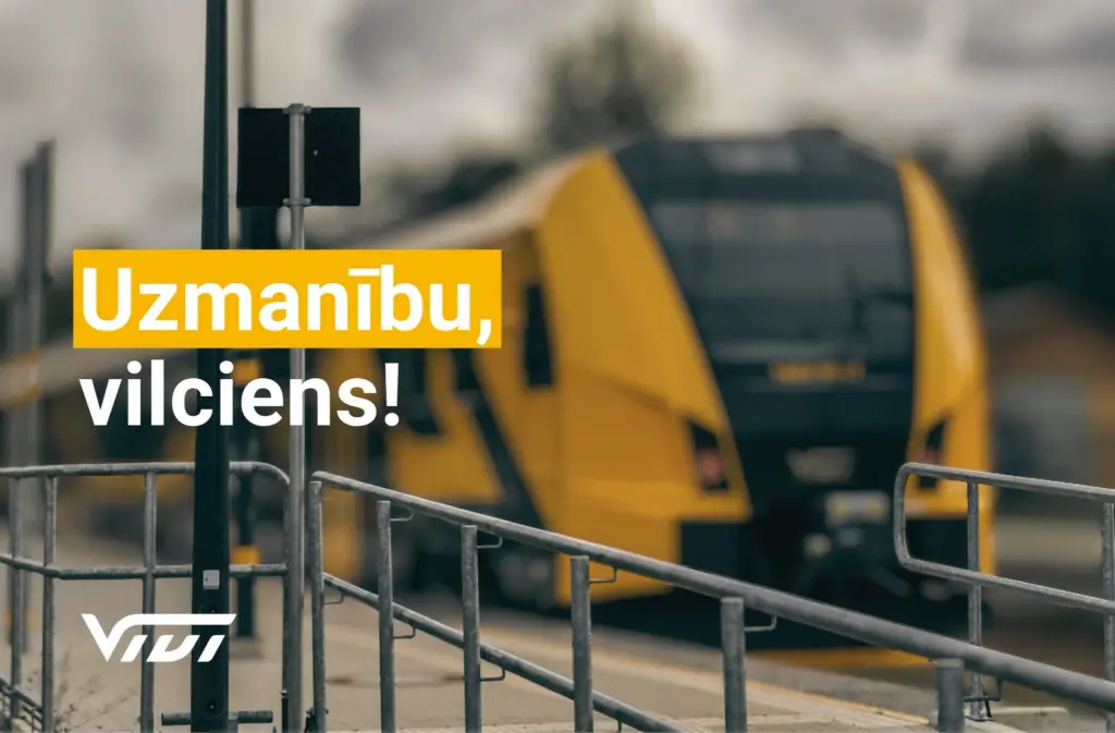 Atpakaļ ikdienā – droši pie sliedēm un vilcienā!