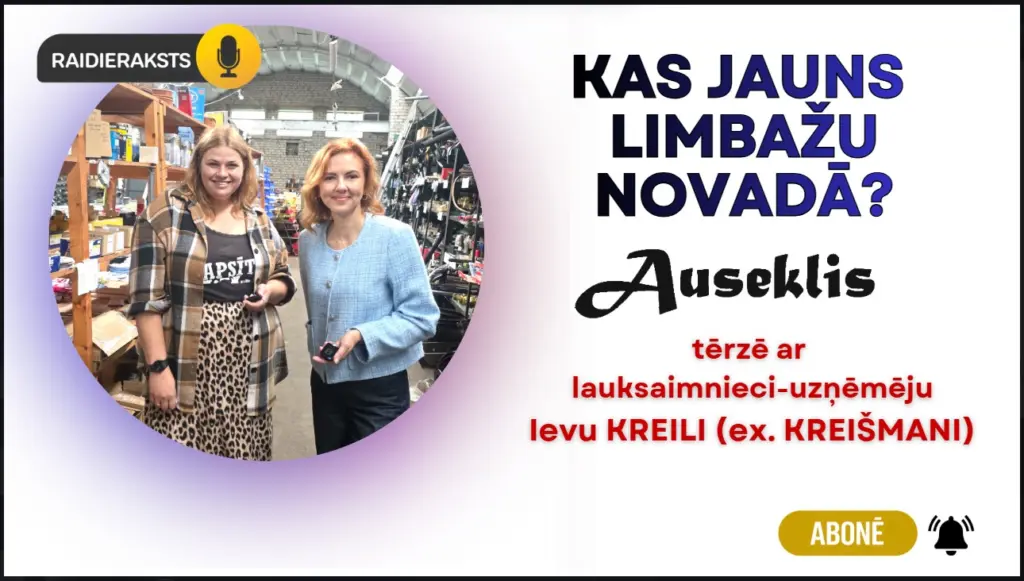 Kas jauns Limbažu novadā ar Ievu Kreili (ex Kreišmani)