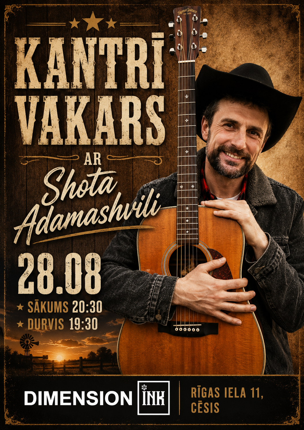 Kantrī vakars