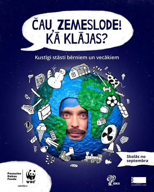«Čau, Zemeslode!» – piecas īsas animācijas bērniem par klimatu