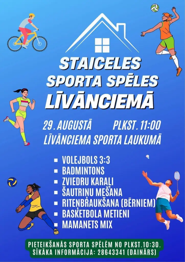Staiceles sporta spēles Līvānciemā