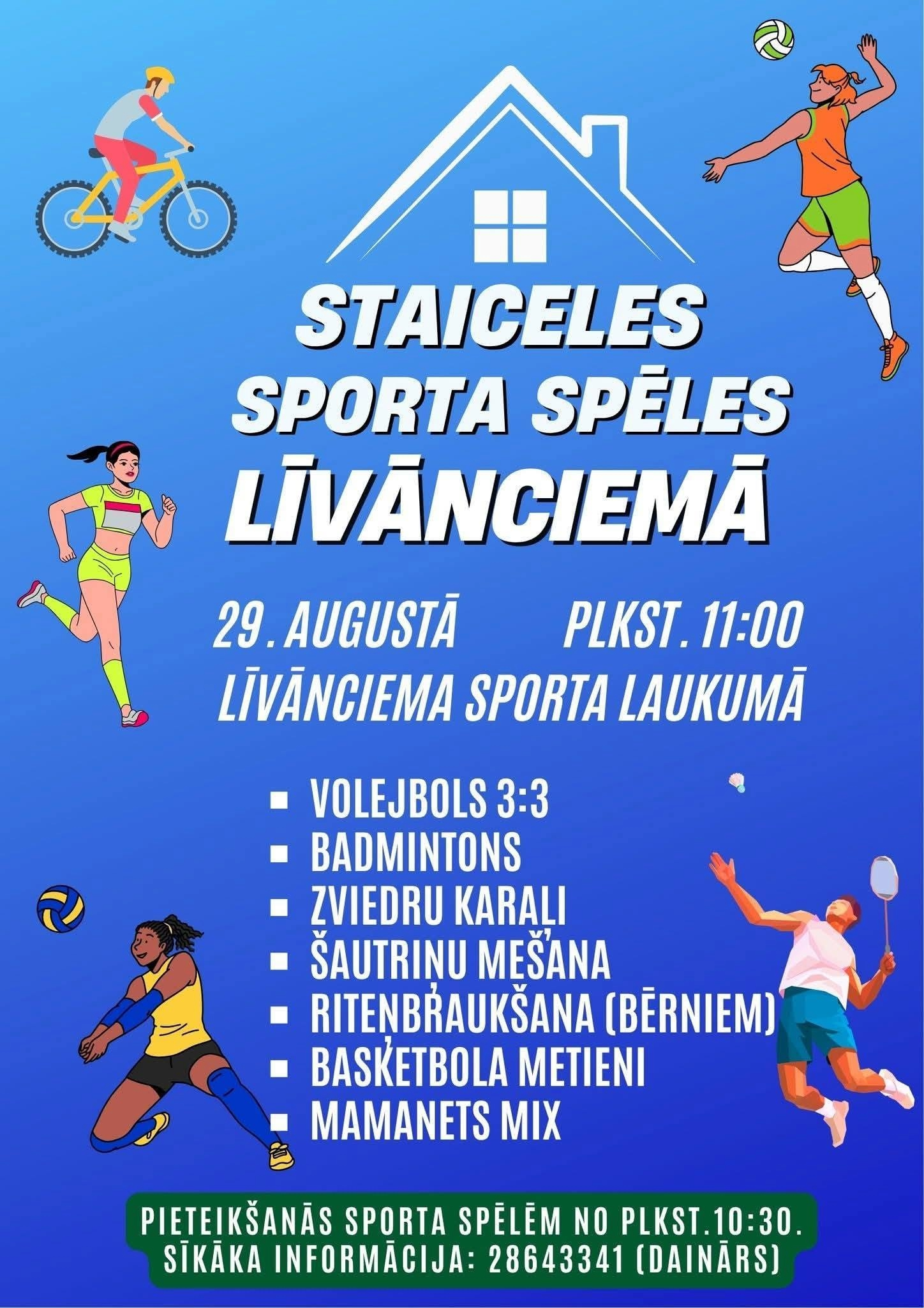 Staiceles sporta spēles Līvānciemā