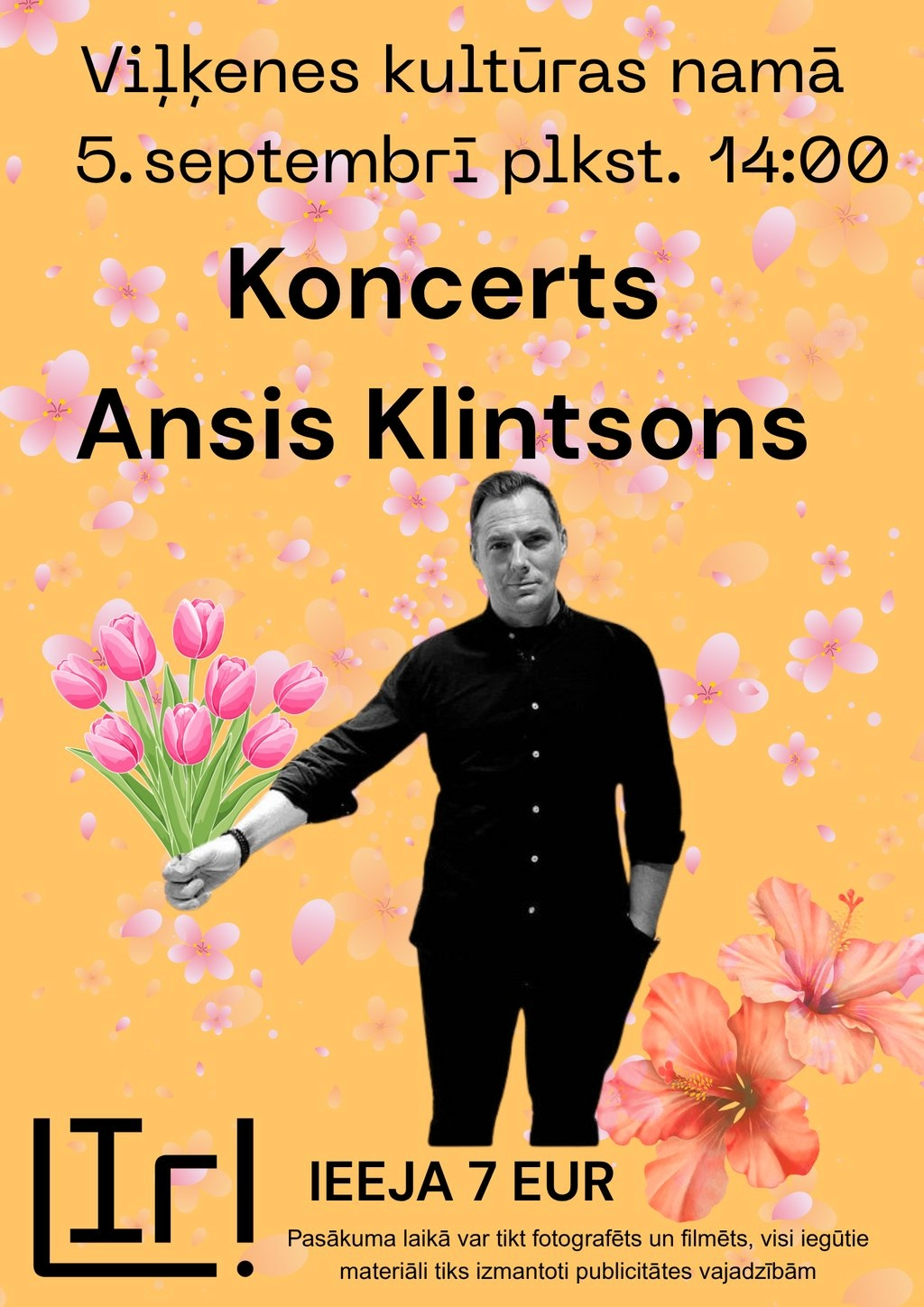 Koncertē Ansis Klintsons