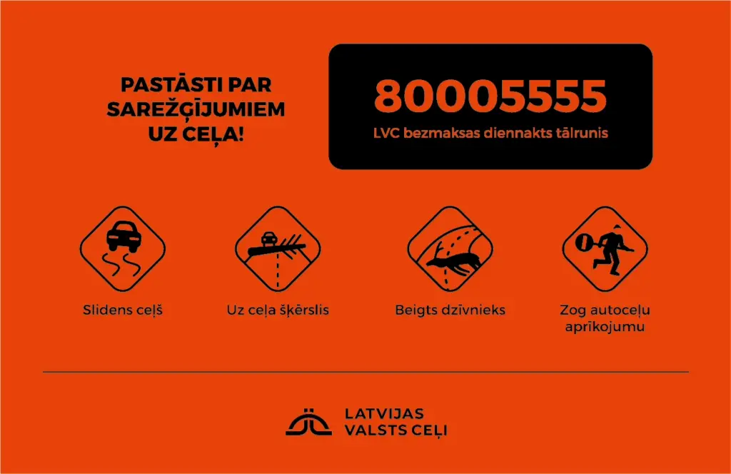 Ciklona laikā jārēķinās ar apgrūtinātiem braukšanas apstākļiem un jāizvērtē nepieciešamība doties ceļā