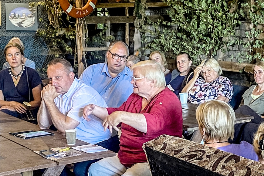 Kuivižu «Kultūršķūni» atklāj folkloriste Janīna Kursīte