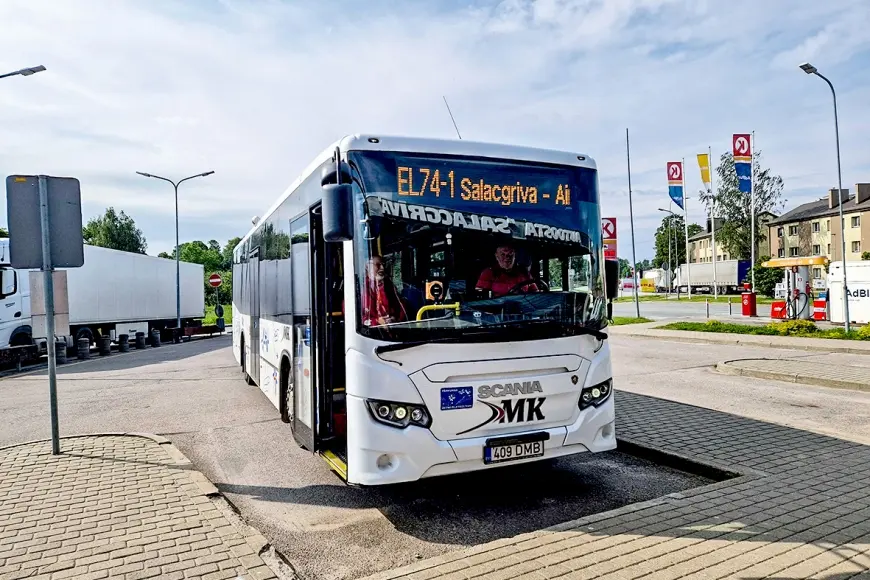 Pilnībā atjaunots autobusu maršruts Ikla–Ainaži–Salacgrīva