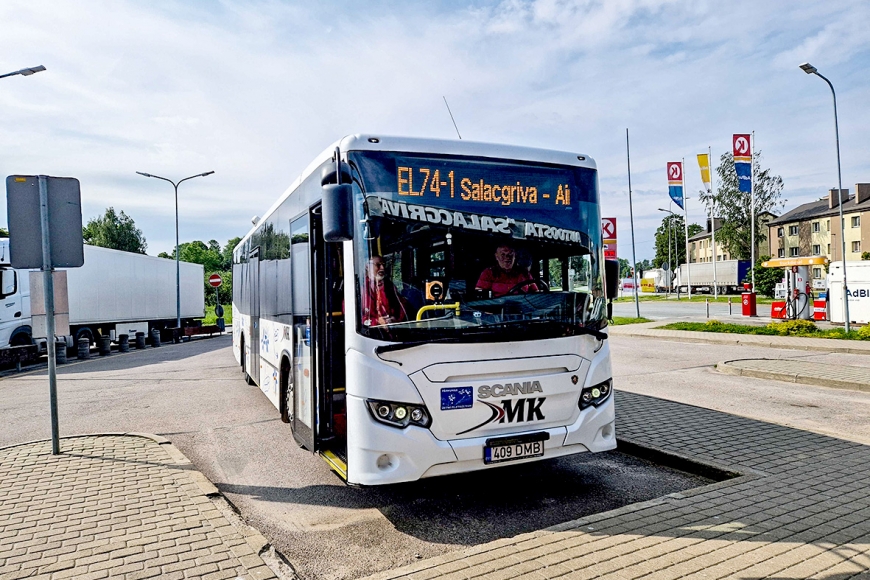 Pilnībā atjaunots autobusu maršruts Ikla–Ainaži–Salacgrīva