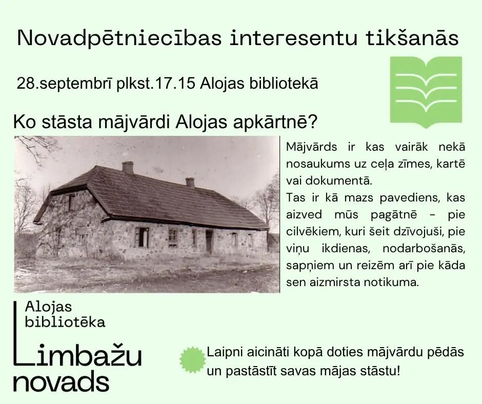 Novadpētniecības interesentu tikšanās