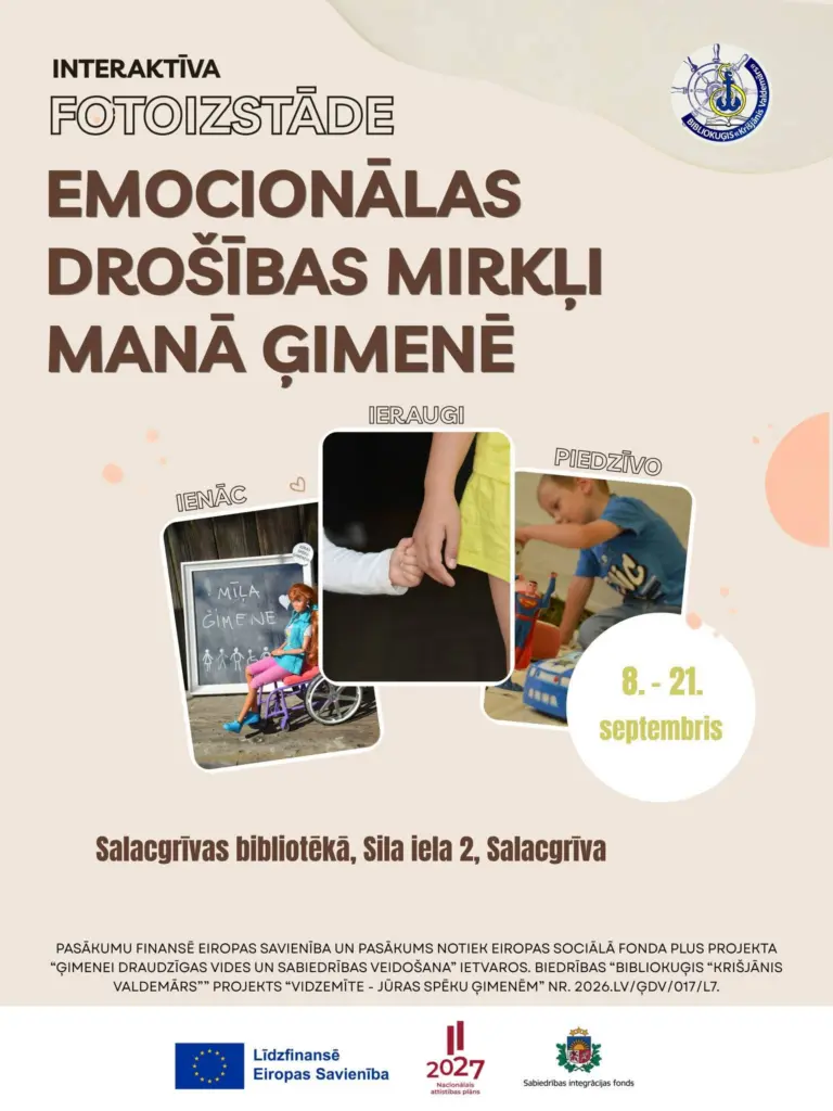 Emocionālas drošības mirkļi manā ģimenē