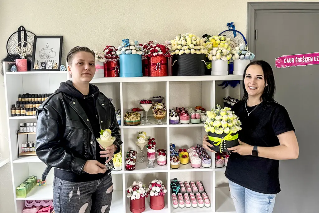 Elīnes drosme mainīt dzīvi atvēra durvis savam uzņēmumam