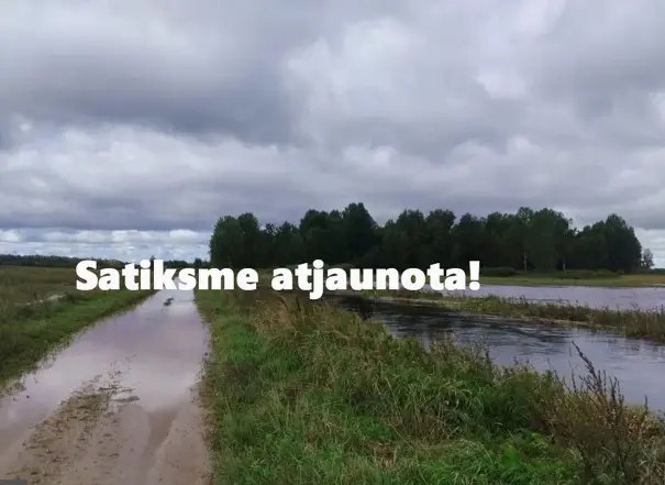 Satiksme Katvaru pagasta ceļā atjaunota