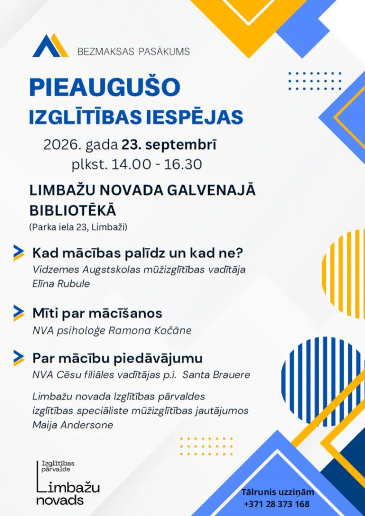 Pieaugušo izglītības iespējas