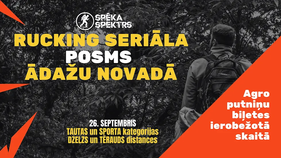 Rucking seriāla posms Ādažu novadā
