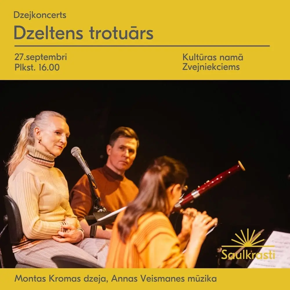Dzeltens trotuārs