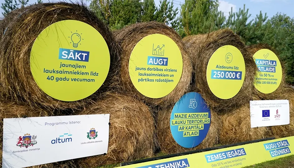 «Altum» atver jaunu finansējuma programmu lauku uzņēmējiem