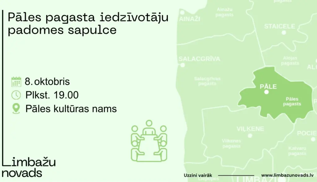 Pāles pagasta iedzīvotāju padomes sapulce
